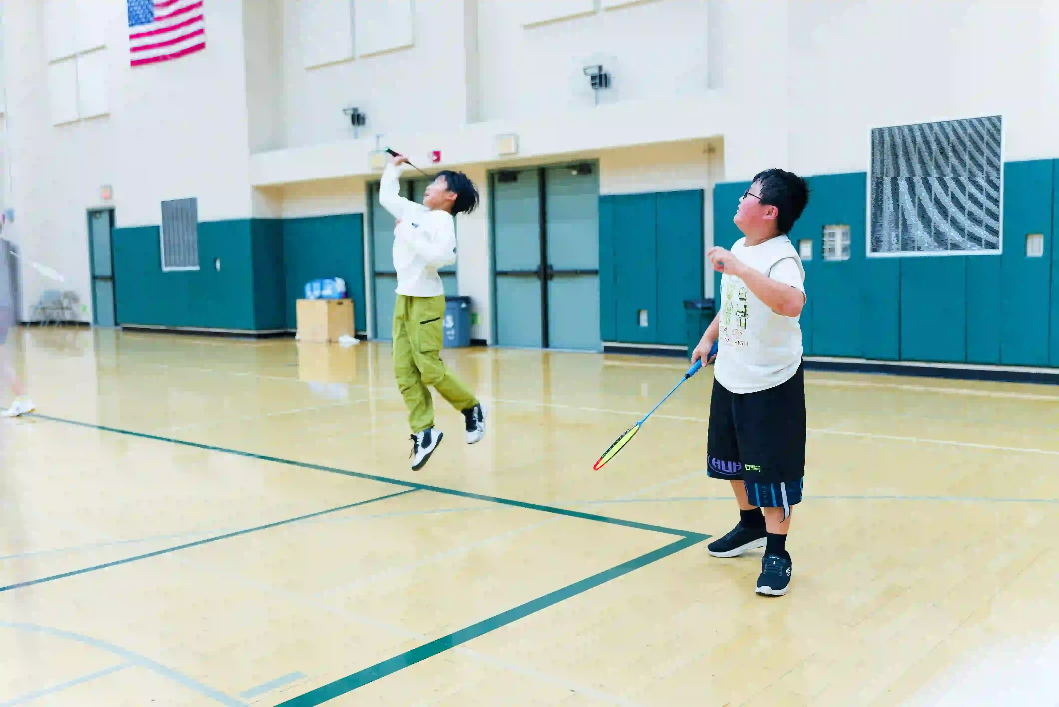 Irvine badminton training class5