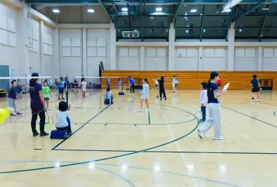 Irvine badminton training class10