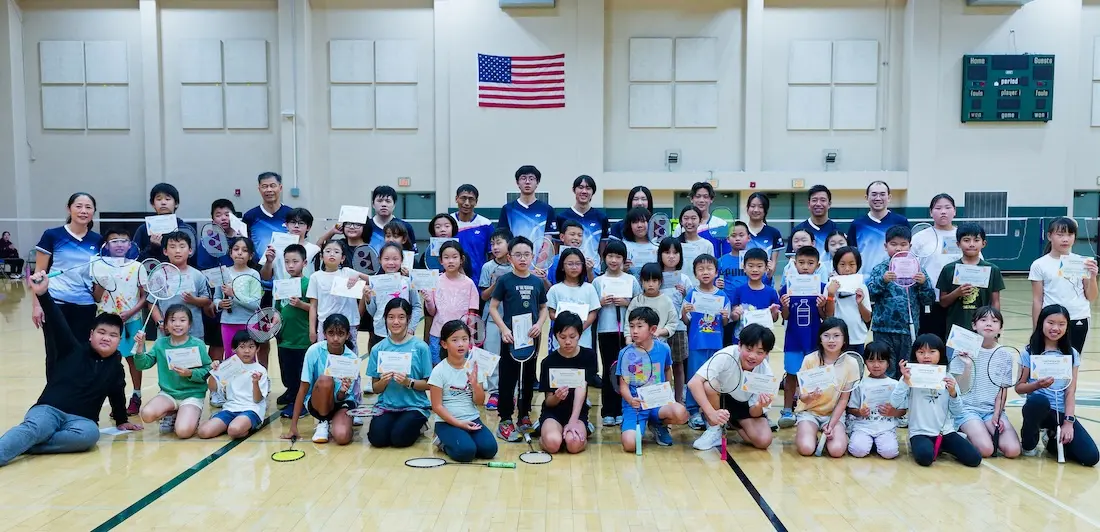 Irvine badminton training class1