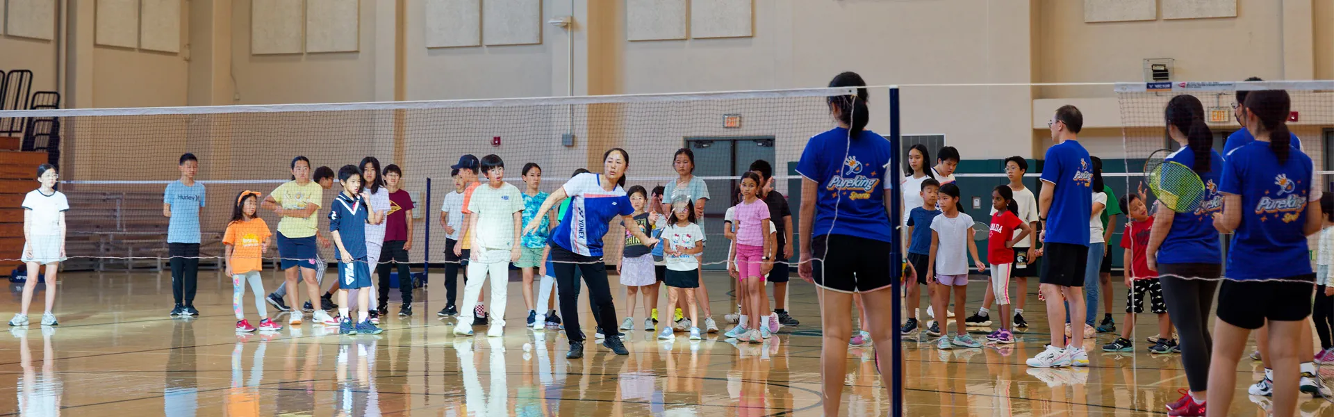 Irvine badminton class good