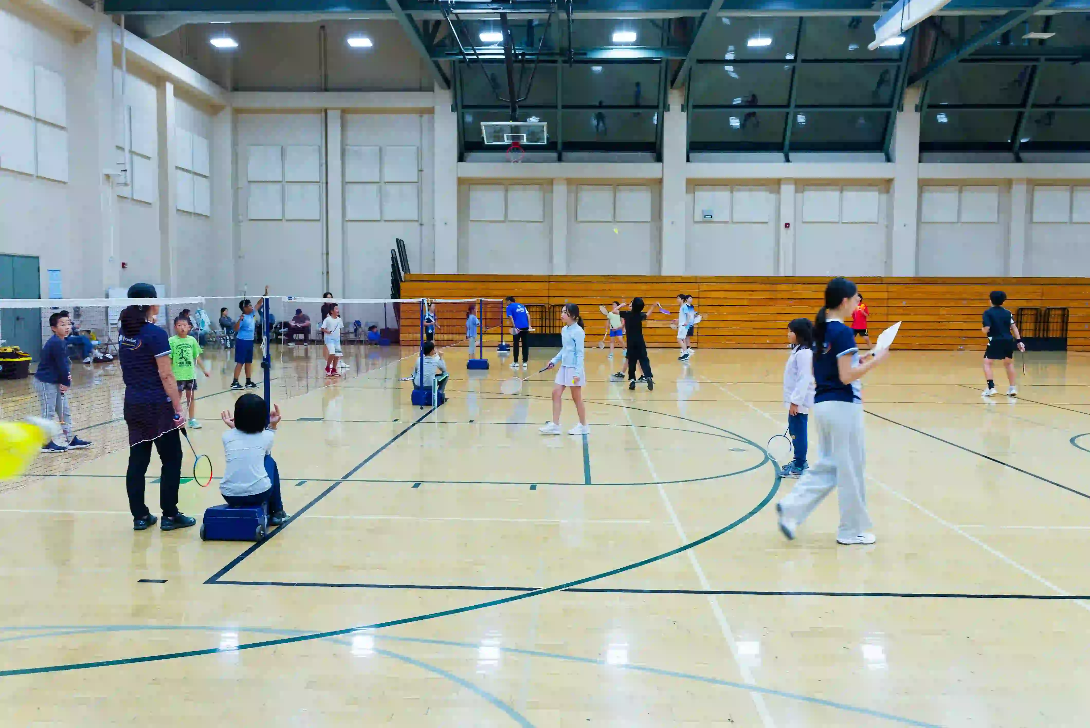 Irvine badminton training class10