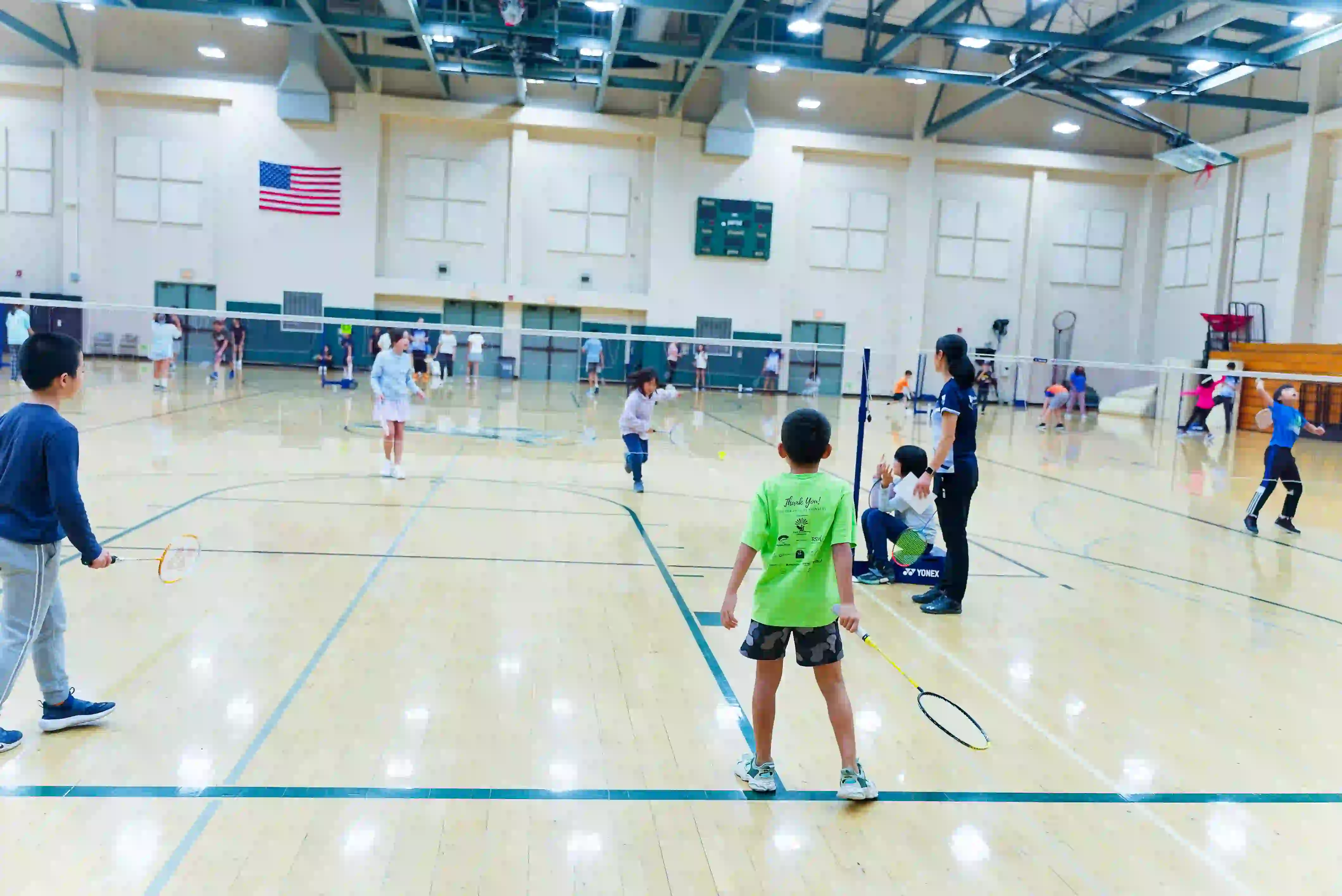 Irvine badminton training class7