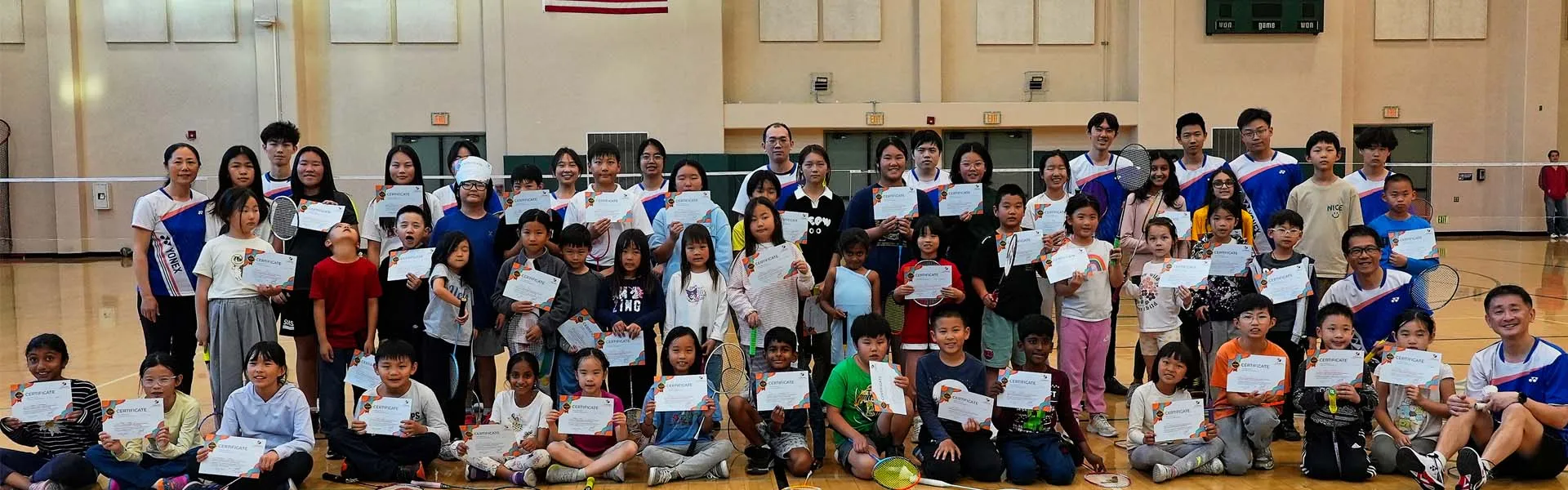 Irvine badminton class album